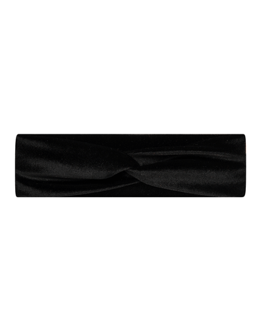 Black Velvet Mom Headband