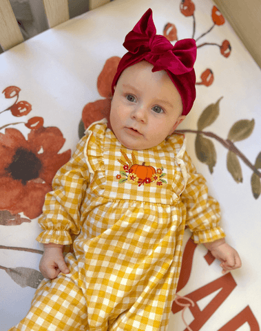 Baby online burgundy headband