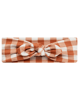 Cider Gingham Headband