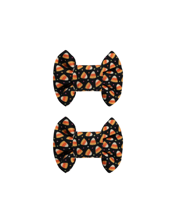 Candy Corn Bow Clips