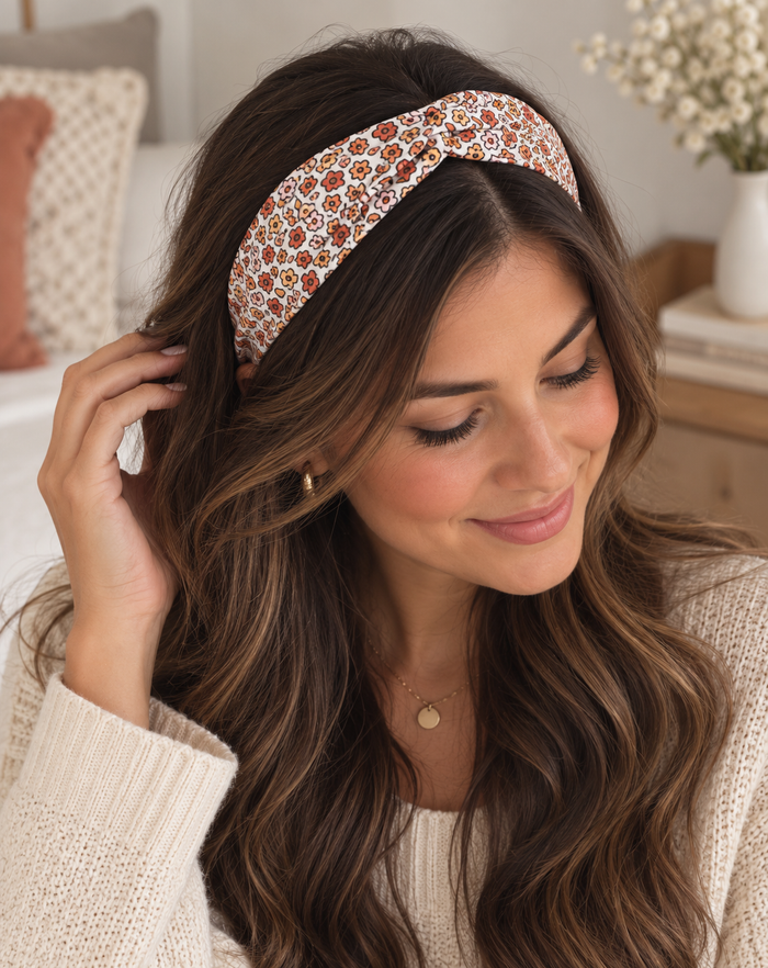 Autumn Floral Mom Headband