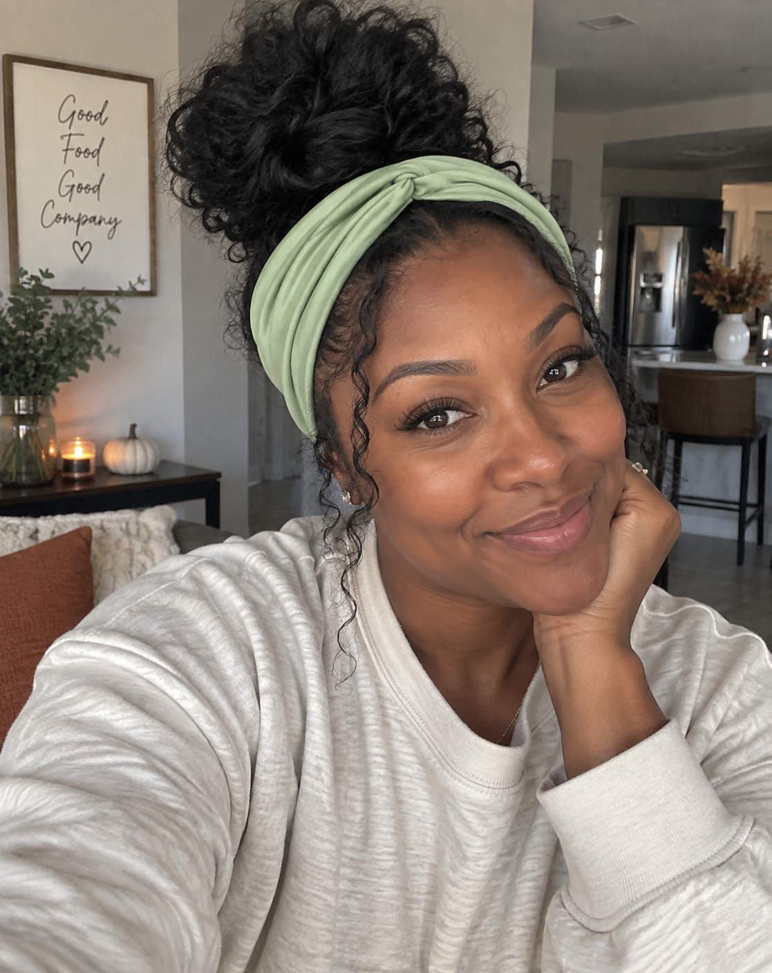 Sage Green Mom Headband