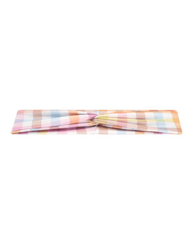 Easter Pastel Plaid Mommy Headband
