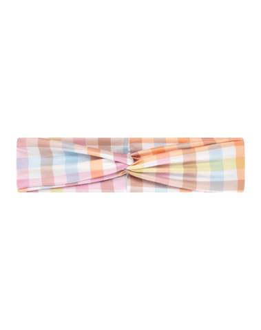 Easter Pastel Plaid Mommy Headband