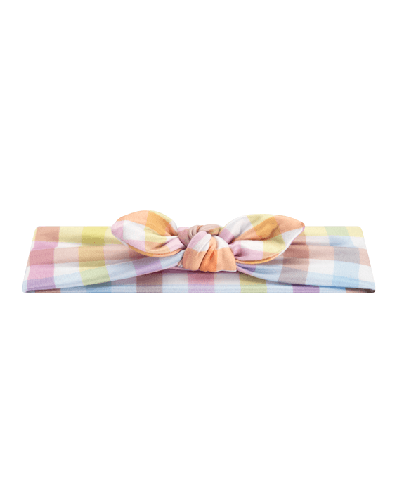 Easter Pastel Plaid Headband