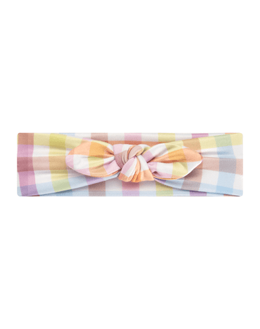 Easter Pastel Plaid Headband