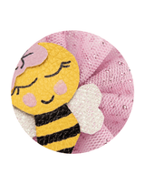 Bumble Bee Tulle Bow Clips