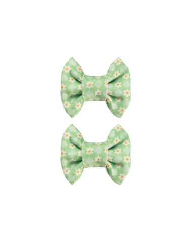 Daisy Meadow Bow Clips