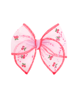 Cherry Sparkle Shaker Bow