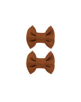 Maple Bow Clips