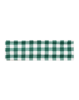 Pine Green Gingham Mom Headband