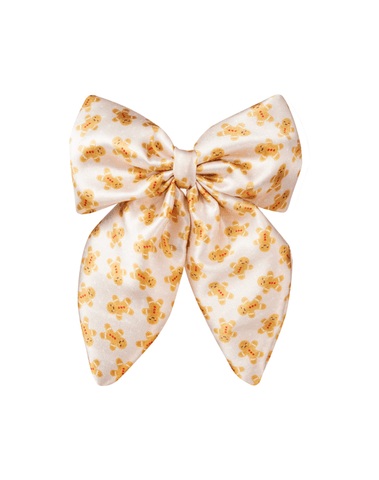 Gingerbread Satin Fable Bow