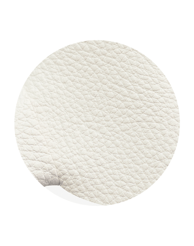 Celeste Cream Faux Leather Bow Clips
