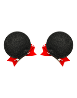 Red Mickey Ear Clips