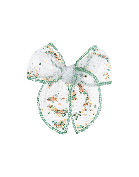 Shamrock Sparkle Shaker Bow