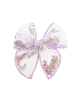 Spring Confetti Shaker Bow