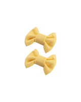 Daffodil Bow Clips