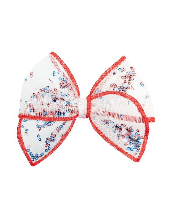 Star Spangled Confetti Shaker Bow