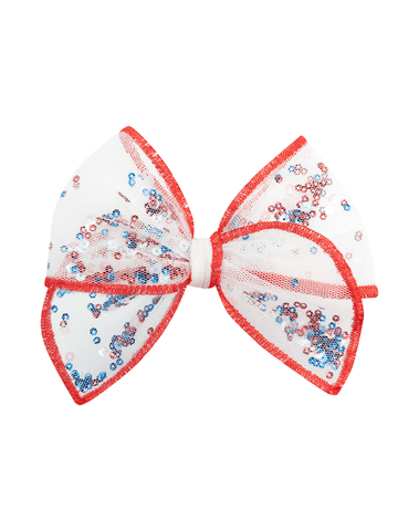 Star Spangled Confetti Shaker Bow