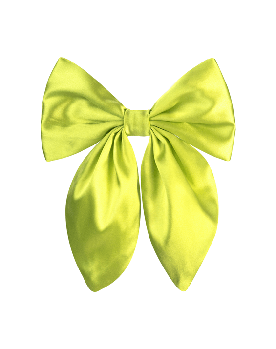 Key Lime Delight Satin Fable Bow