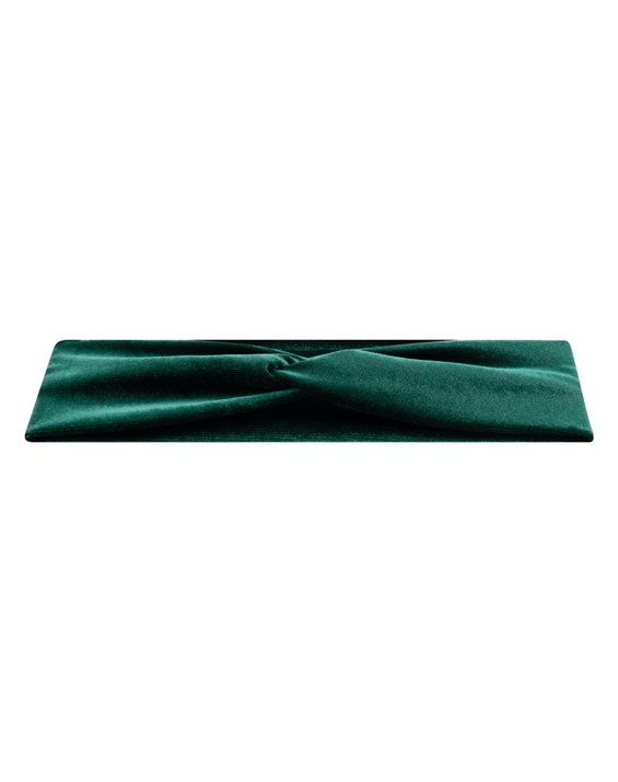 Emerald Green Velvet Mom Headband