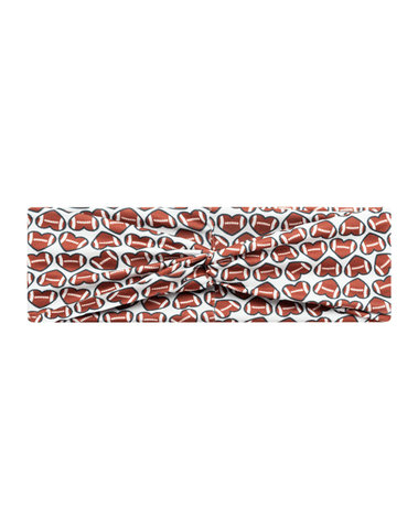 Football Love Mom Headband