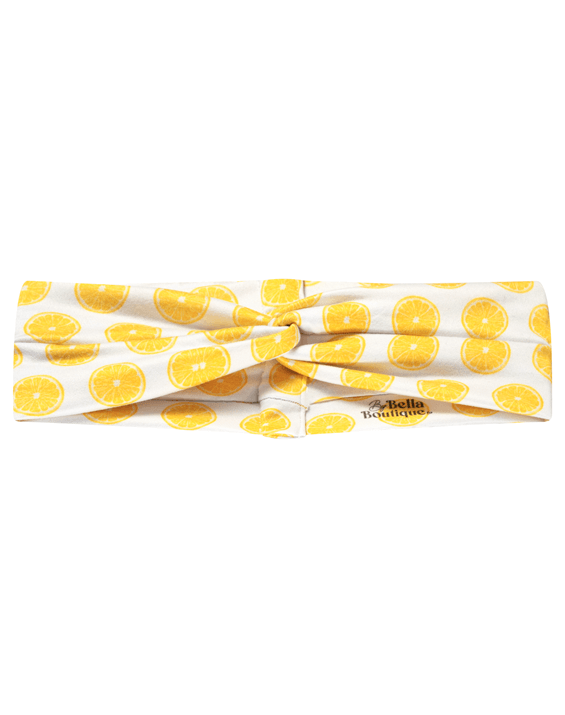 Lemon Turban Headband for Mom