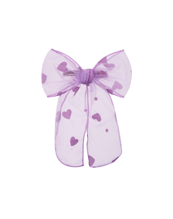 Soft Tulle Hearts Sailor Bow