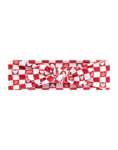 Merry Mouse Checkers Headband