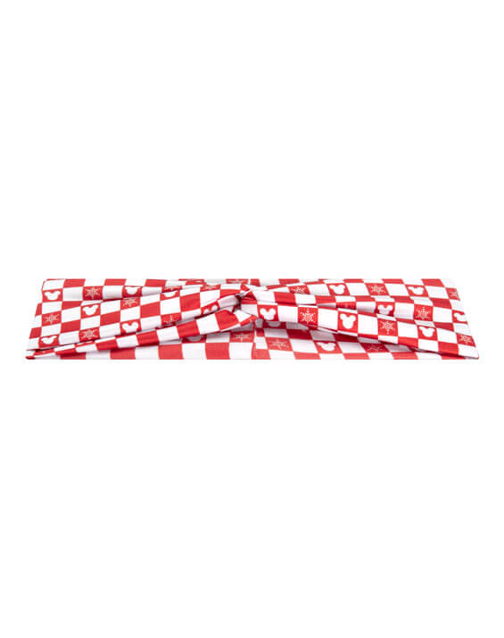 Merry Mouse Checkers Mom Headband