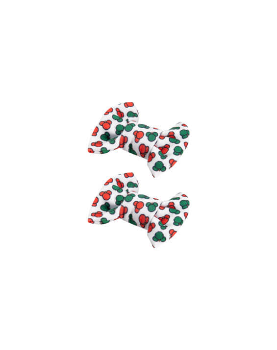 Merry Mouse Ornaments Bow Clips