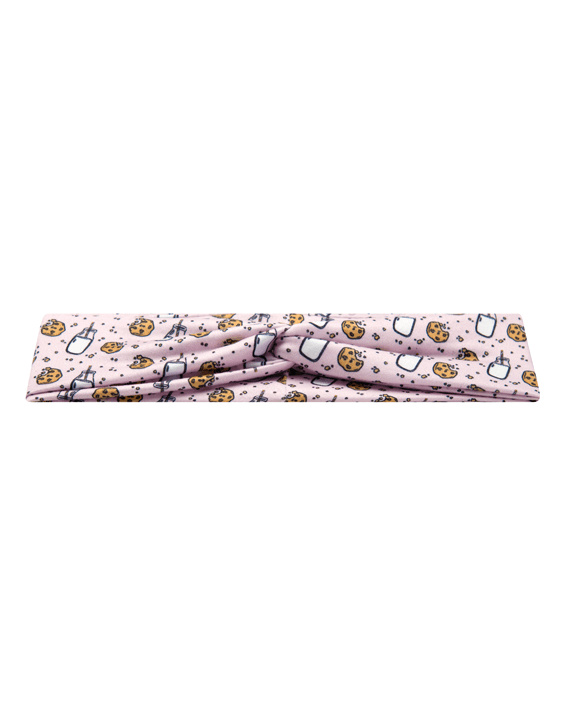 Pink Milk and Cookies Mom Headband