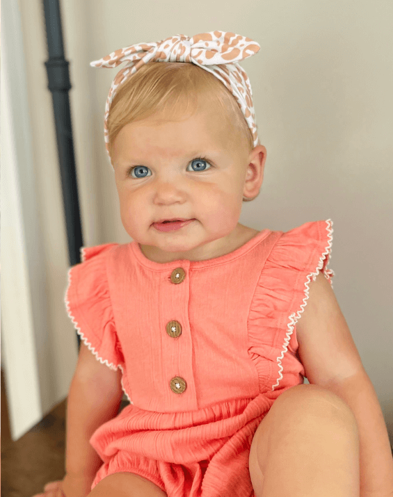 Nude Leopard Headband