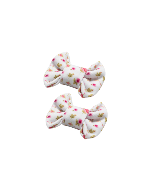 Rose Garden Bow Clips