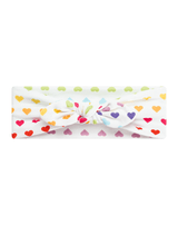 Rainbow Hearts Headband
