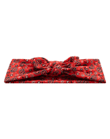 Red Paisley Headband