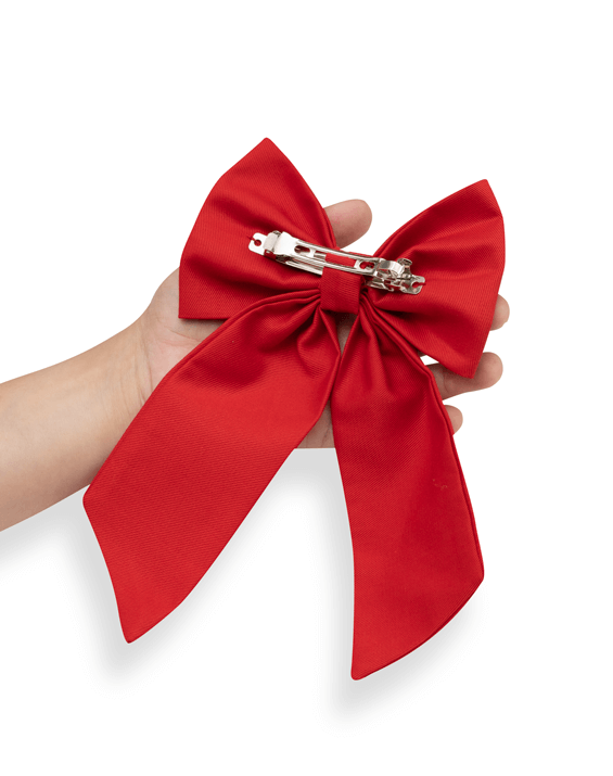 Large Red Sailor Bow