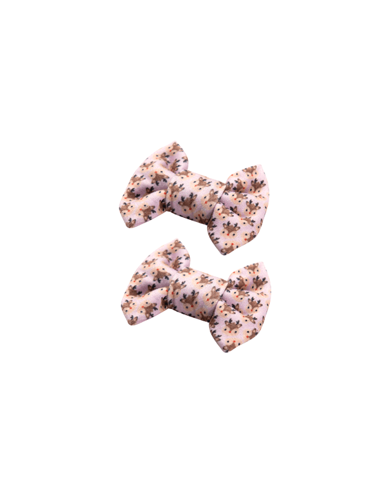 Reindeer Bow Clips