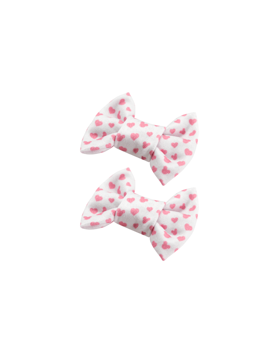 Sweetheart Mickey Bow Clips