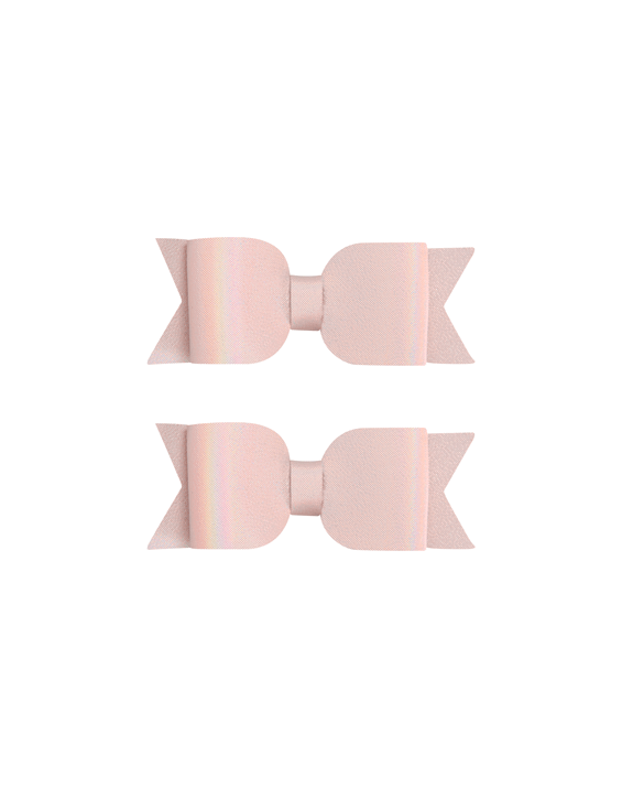 Pretty in Pink Bow Clips