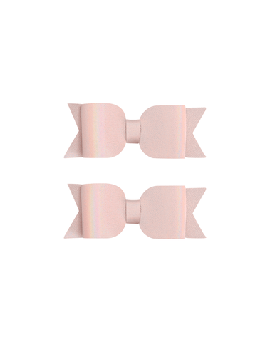 Pretty in Pink Bow Clips