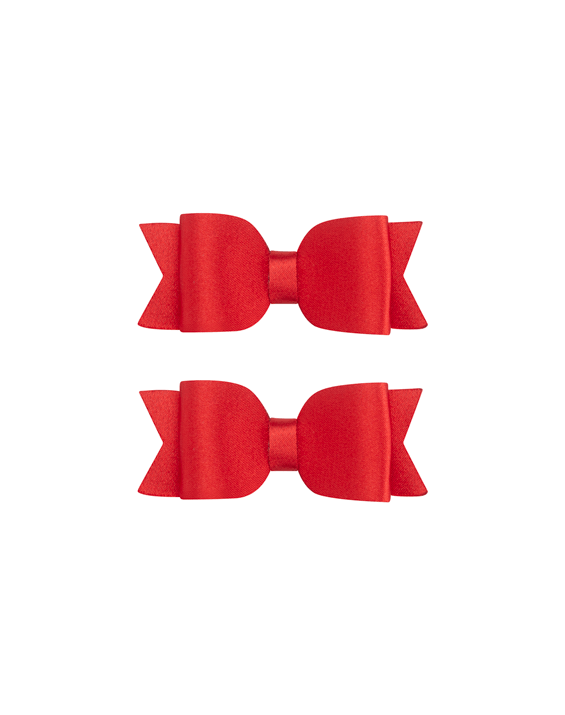Queen of Hearts Bow Clips