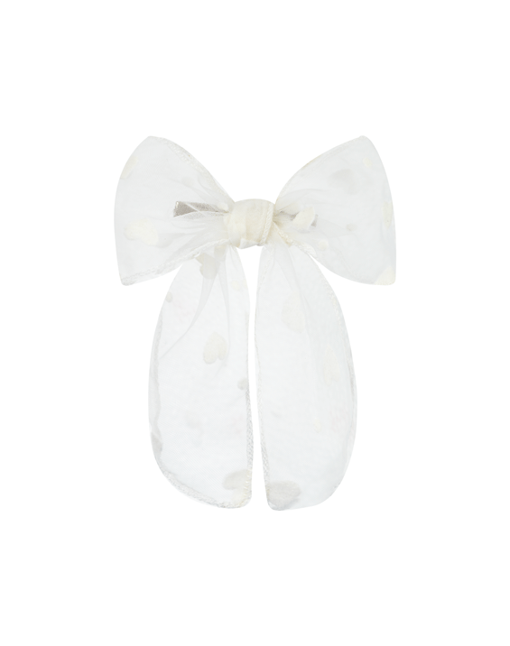 Soft Tulle Hearts Sailor Bow