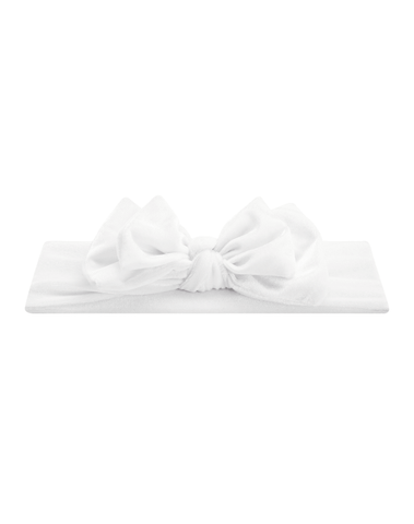 White Velvet Classic Headband