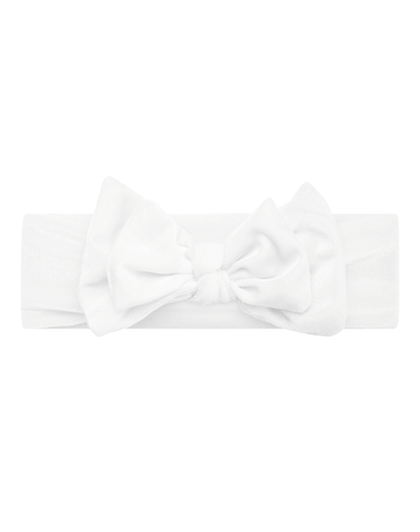 White Velvet Classic Headband