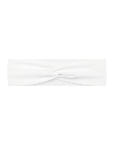 White Velvet Mom Headband
