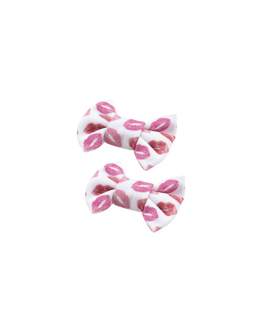 XOXO Bow Clips