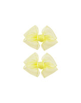 Sunbeam Sheer Bow Clips