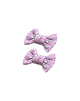 Coquette Girly Ghost Bow Clips