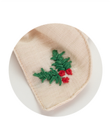 Cream Linen Holly Fable Bow